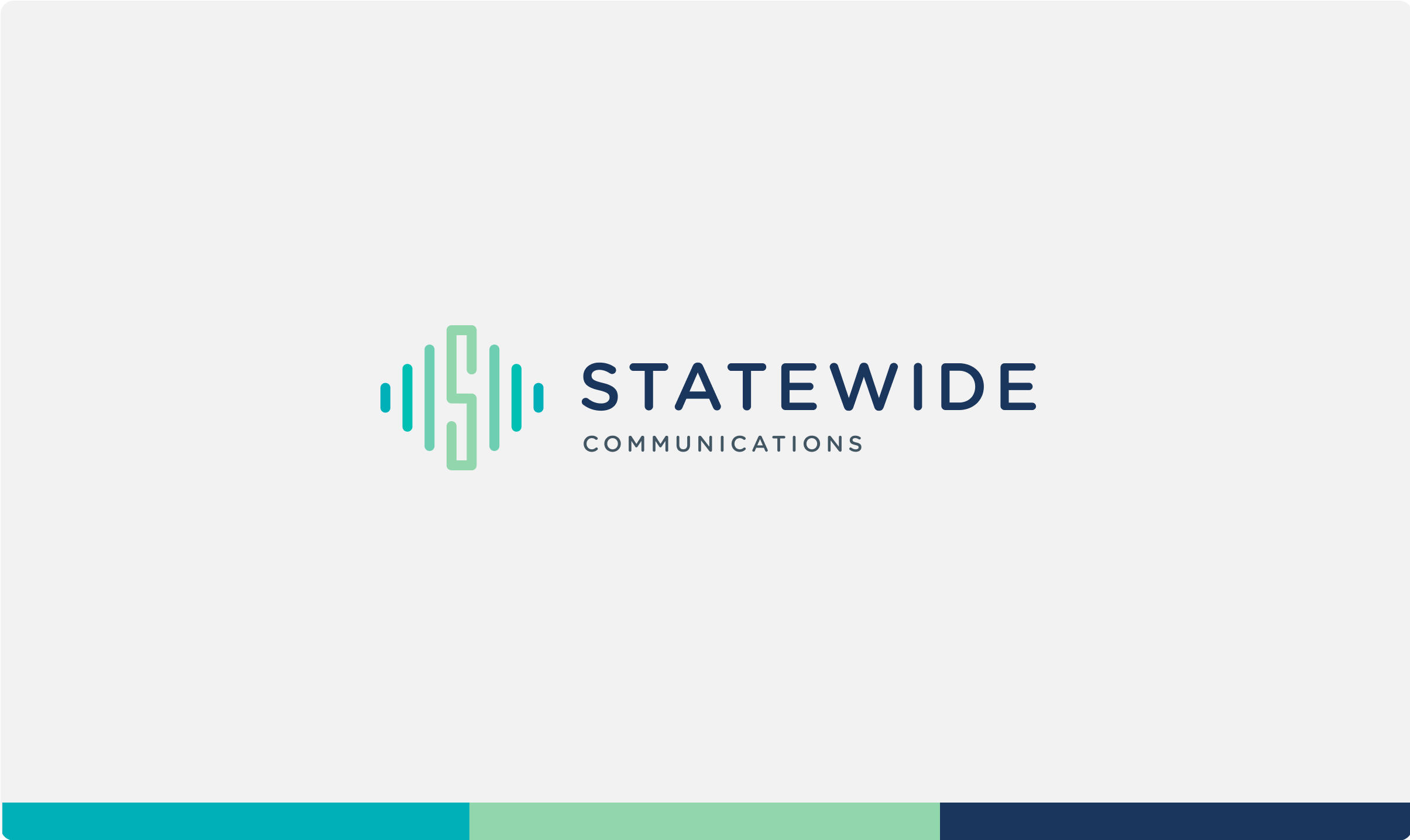 Statewide Communication logo and brand colors