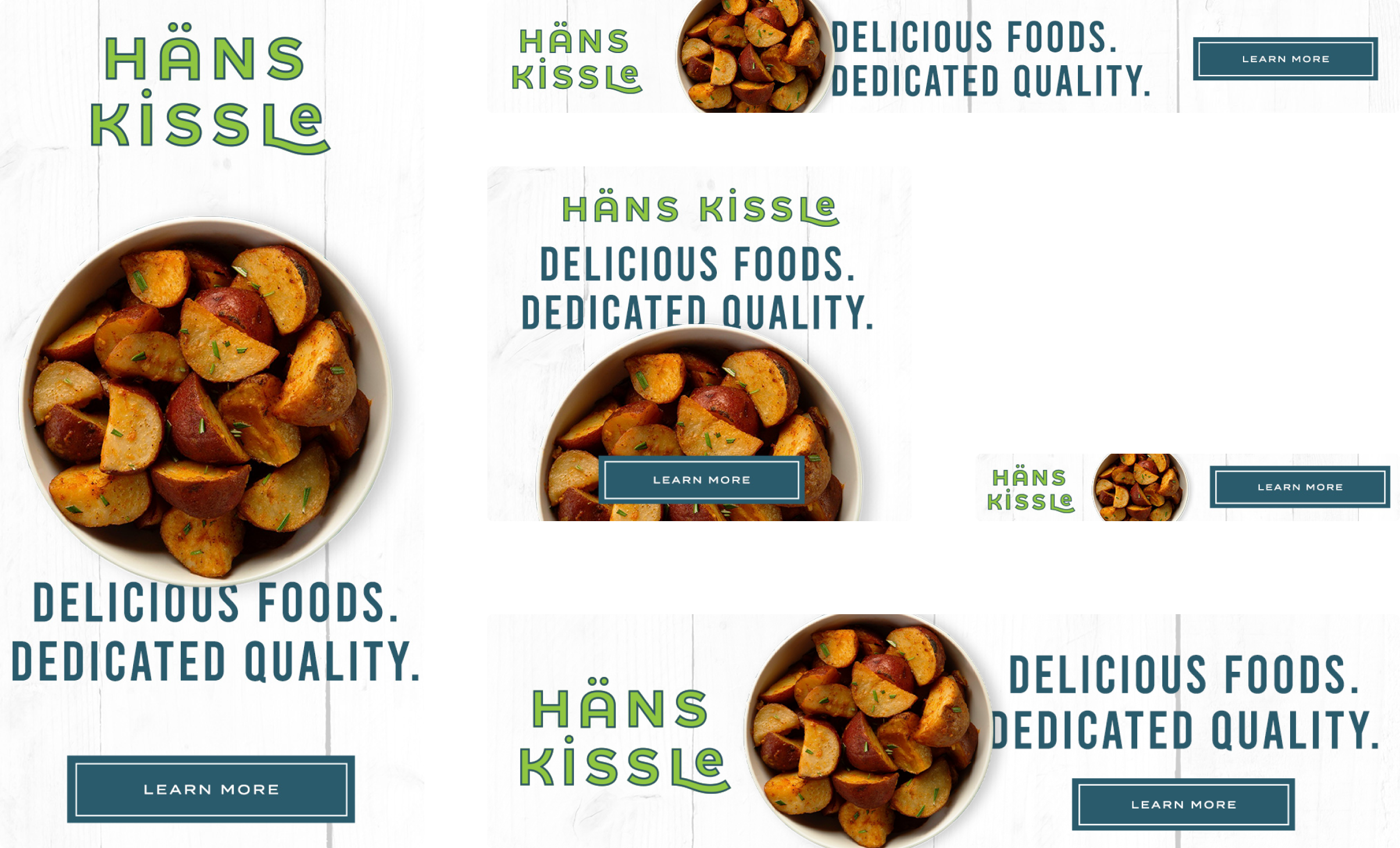 Various Hans Kissle Google ads