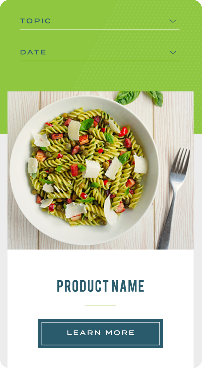 Hans Kissle mobile website Product page