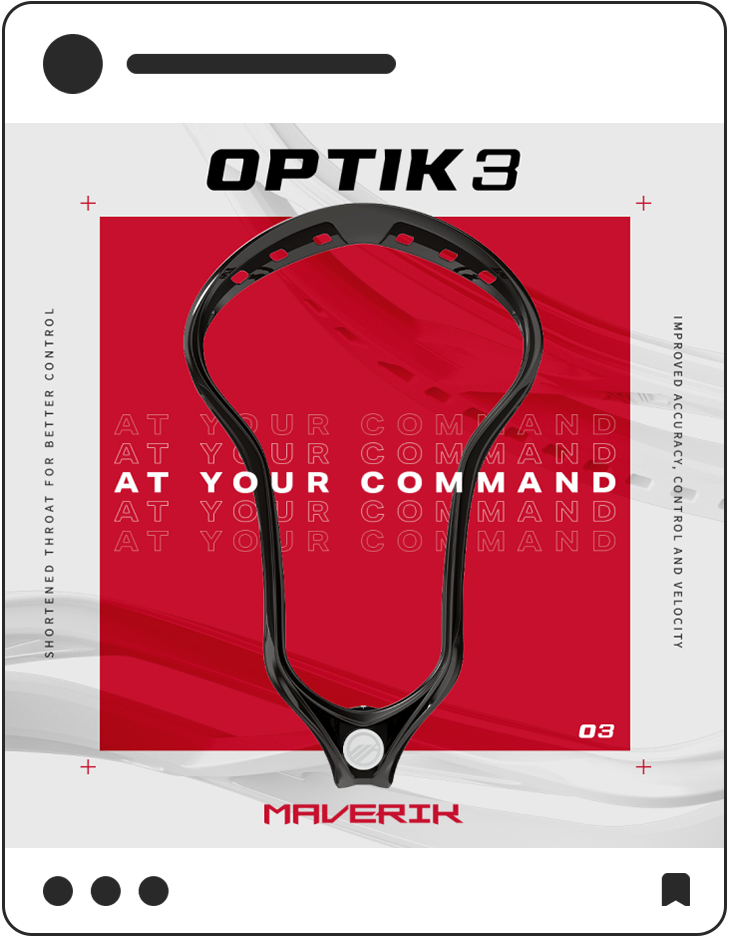 Maverik Optik3 social media post "At your command"