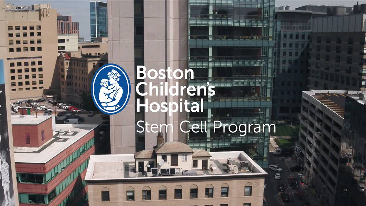 Boston Children's Hospital logo over building