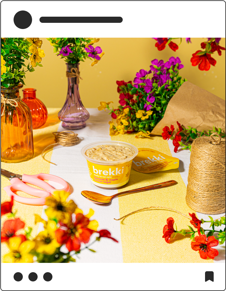 photo of brekki surrounded by flowers